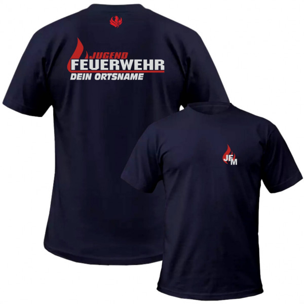 Tshirt JFW I JFW Flamme +Ortsname
