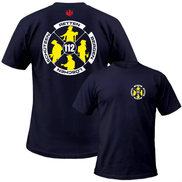 Tshirt Männer I Feuerwehr Logo