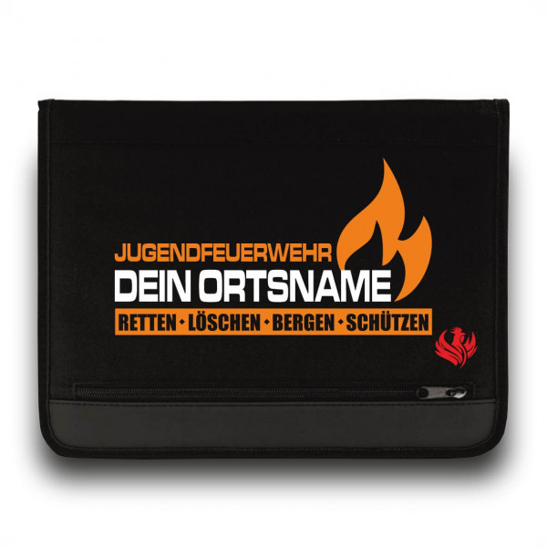 Schreibmappe I JF Flamme +Ortsname